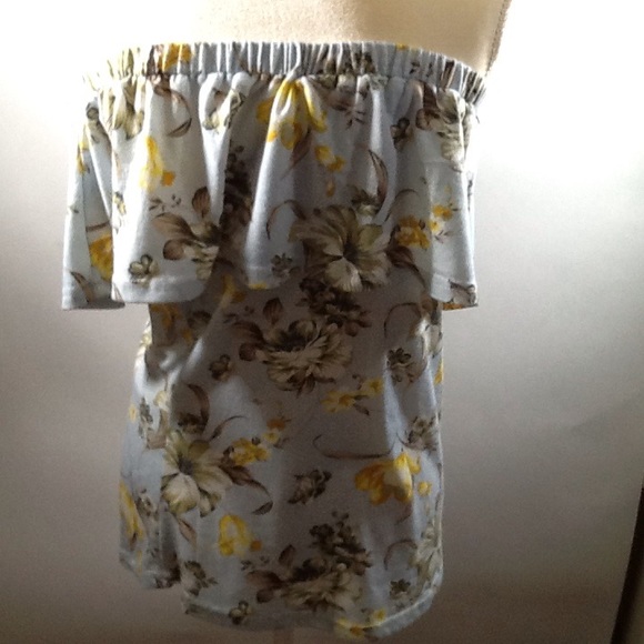 Amang NY | Floral Print  |Straple | Top - Picture 4 of 5
